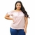 Blusa Feminina Ciganinha Ombros A Mostra Casual Lisa Crepe Acetinado (130bluscig - loja online