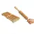Kit 2 Peças Massagem Massageador Madeira Terapia (8517) na internet