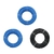 Kit 3 Cabo Eletrico Flexivel 2,5mm 100 Metros Fio AntiChama Cores:2 Azul e 1 Pre
