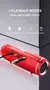Altifalante Bluetooth portátil, IPX7 impermeável, exterior HIFI, coluna da col na internet
