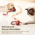 Brinquedo interativo de bola de gato, bola de rolamento automática com cauda, b - comprar online