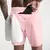 Imagem do 2024 novos shorts masculinos de camada única tecido macio rápido cor sólida c
