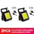 Lanterna LED recarregável Mini USB, Lâmpada portátil, 3 modos, Kit