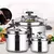 Panela De Pressão De Aço Inoxidável, Universal Household Indução Pot, à Pr - loja online
