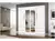Guarda-roupa Casal com Espelho 4 Portas 6 Gavetas Araplac Atraente Sofia - loja online