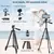 Tripé de câmera leve de 103cm, para câmera móvel, slr, portátil, bluetooth,