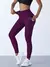 Nova cintura alta leggings femininas estiramento calças de yoga collants com bo - EDUARDO ULTILIDADES