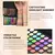 Imagem do Paleta de Sombras Glitter para Mulheres Matte, Impermeável, Duradoura, Pó Pren