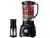 Liquidificador Mondial Turbo Power L-99 FB Preto com Filtro 3 Velocidades 550W - - EDUARDO ULTILIDADES