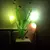 Imagem do Cogumelo-como lâmpada de noite led, plug-in, 3-led, 7 núcleos, europeu e EUA,