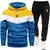 Fato de treino masculino para jogging, fato de moletom casual treino diário, ro - comprar online