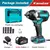 Kamolee 1800 nm alto torque dtw700 chave de impacto elétrica sem fio sem escova - loja online
