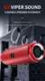 Altifalante Bluetooth portátil, IPX7 impermeável, exterior HIFI, coluna da col
