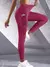 Nova cintura alta leggings femininas estiramento calças de yoga collants com bo - loja online