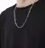 Corrente Masculina Elo Oval Aço Inox Legítimo Prata
