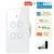 Tuya eua wifi interruptor de parede inteligente rf433 1/2/3/4 gang sem fio neutr