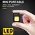 Imagem do Chaveiro luz mini multifuncional lanterna de acampamento usb recarregável led p