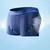 4 peças boxer shorts masculino roupa interior de seda gelo plus size cuecas leg