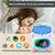 Despertador para crianças ok para acordar crianças com treinamento de sono e m