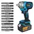 Gismo 1200N.M Torque Brushless Chave de impacto elétrica 1/2 polegada Chave de na internet