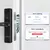 Intelar X5 Fechadura eletrônica inteligente Tuya Wifi com impressão digital bi - comprar online