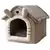 Casa para cães e gatos, quente, lavável, para todas as estações, interior, m - EDUARDO ULTILIDADES