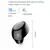 X6 Mini Bluetooth 5.0 fone de ouvido, fone de ouvido esportivo com microfone, fo na internet