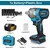 Gismo 1200N.M Torque Brushless Chave de impacto elétrica 1/2 polegada Chave de - loja online
