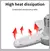 Forma de ventilador lâmpada led e27 lâmpada led dobrável 220v 110v 40 leds lâmpadas para casa lâmpada do teto armazém garagem luz branca - comprar online