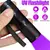 Lanterna ultravioleta uv 9led, flash fluorescente, detector de luz negra para ur - loja online