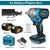 Gismo 1200N.M Torque Brushless Chave de impacto elétrica 1/2 polegada Chave de