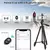 Tripé de câmera leve de 103cm, para câmera móvel, slr, portátil, bluetooth, - comprar online