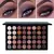 Paleta de Sombras Glitter para Mulheres Matte, Impermeável, Duradoura, Pó Pren - EDUARDO ULTILIDADES