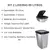 Kit 2 Lixeiras - comprar online