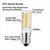 Mini lâmpada LED milho, E14 lâmpada LED, 360 ângulo de feixe, substituir luze