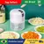 ALFA Mini Processador Portátil, 3 Iscas, Aço Inoxidável, USB, 250 ml Bivolt na internet