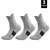 1/3 pares meias de futebol antiderrapantes homens meias de algodão curto longo tubo futebol basquete esporte meias respirável desodorante 39-45 - loja online
