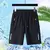 Verão dos homens shorts de seda gelo corrida ginásio esporte shorts tração r na internet