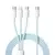 3 em 1 cabo de carregamento rápido 100w para xiaomi iphone poco micro usb tipo - EDUARDO ULTILIDADES