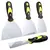 2/3/4/5 Polegada aço inoxidável putty faca raspador ferramentas pá de pintura - comprar online