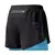 Calções de corrida masculinas de secagem rápida fitness preto dupla camada sh na internet