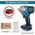 Gismo 1200N.M Torque Brushless Chave de impacto elétrica 1/2 polegada Chave de - comprar online
