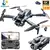 Imagem do Novo s1s mini drone caméra 8k motor profissional sem escova dron evitar obstác