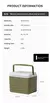 Imagem do MOBI JARDIM Camping Cooler Box Ice Box Food &amp; Drink Piquenique ao ar livre p