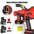 Avhrit hvlp pistola de eletricidade sem fio pintura tinta diy móveis automóvei - comprar online