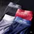 4 peças boxer shorts masculino roupa interior de seda gelo plus size cuecas leg na internet