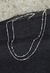 Choker 2 Fios Bolinhas e Veneziana