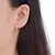 Argollas con cubic blanco | Talla 14 en internet