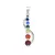 Dije 7 chakras - comprar online