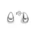 Pasantes gota lisa 8x11mm - comprar online